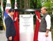 Defence Minister Rajnath Singh and South Korea Minister of Patriots and Veterans Affairs, Kwon Oh-yul, inaugurated the Indian War Memorial in Seoul.