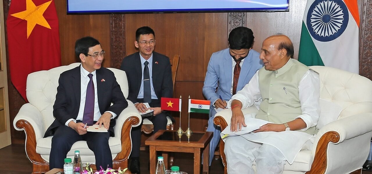 Defence Minister Rajnath Singh held a bilateral meeting with Vietnam Deputy Prime Minister and Defence Minister, General Phan Van Giang, in New Delhi.