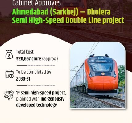 Dholera Semi High-Speed Double Line project