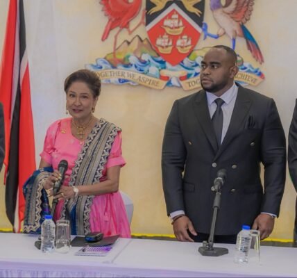 EAM Dr. Jaishankar met with the Prime Minister of Trinidad and Tobago to strengthen bilateral cooperation.