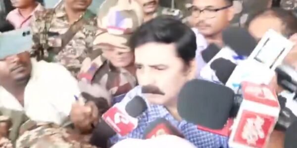 ED has arrested Kolkata Deputy Commissioner of Police Shantanu Sinha Biswas on charges of running an extortion racket