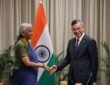 Finance Minister Nirmala Sitharaman met with Vietnam Finance Minister Ngo Van Tuan in New Delhi today.