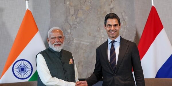 Following discussions between PM Modi and the Prime Minister of the Netherlands, both countries agreed to elevate their relations to the level of a strategic partnership.