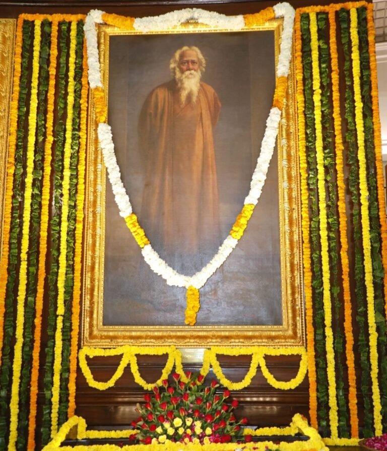गुरुदेव रवींद्रनाथ ठाकुर की 165वीं जयंती आज
