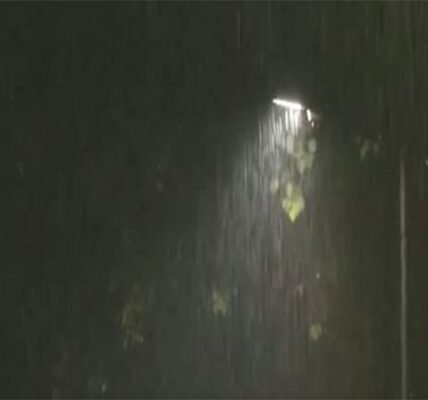 Heavy rain, thunderstorms