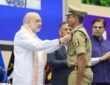 Home Minister Amit Shah today attended the Border Security Force (BSF) Investiture Ceremony and the Rustamji Memorial Lecture in New Delhi as the Chief Guest.