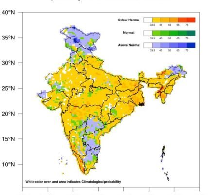 IMD forecasts below-normal rainfall across the country in June, with a possibility of heatwaves in several states.