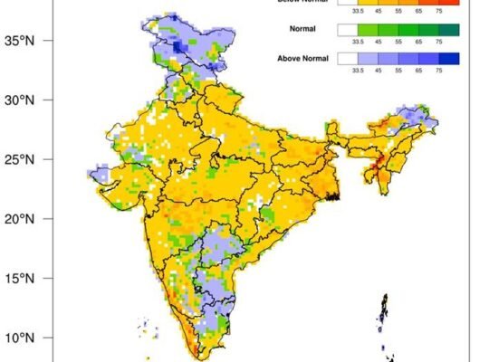 IMD forecasts below-normal rainfall across the country in June, with a possibility of heatwaves in several states.