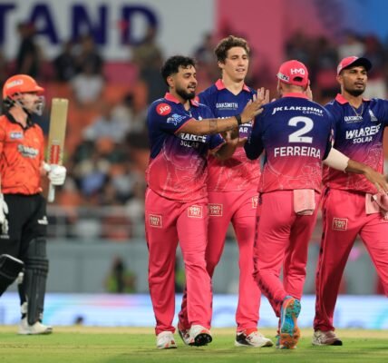 IPL cricket Eliminator match, Rajasthan Royals defeated Sunrisers Hyderabad by 47 runs