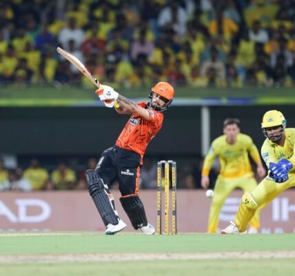 In IPL cricket, Sunrisers Hyderabad secured a spot in the playoffs by defeating Chennai Super Kings by 5 wickets.