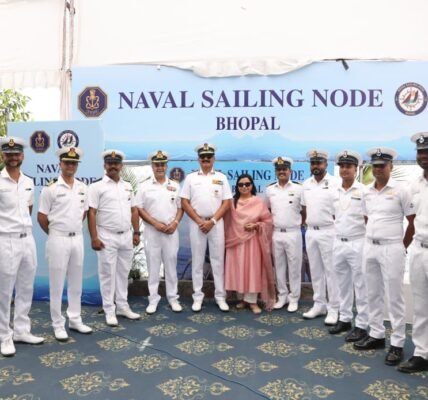 Indian Navy inaugurated a Naval Sailing Centre in Bhopal