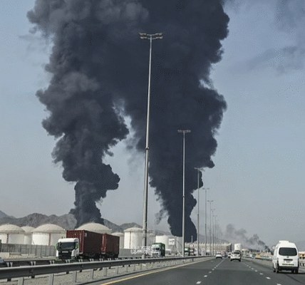 Iranian drone attack in the UAE