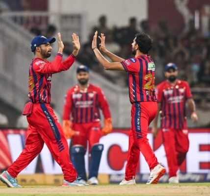 Lucknow Super Giants defeated Royal Challengers Bangalore by 9 runs.