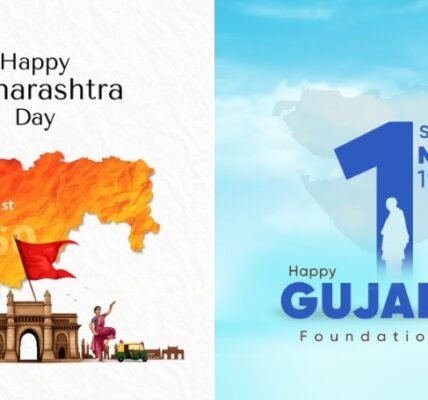 Maharashtra and Gujarat are celebrating their Foundation Day today.