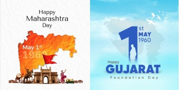 Maharashtra and Gujarat are celebrating their Foundation Day today.