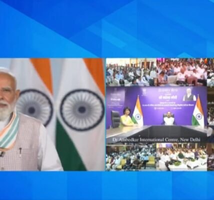 PM Modi distributed over 51,000 appointment letters to newly appointed youths in the government at the Rozgar Mela.
