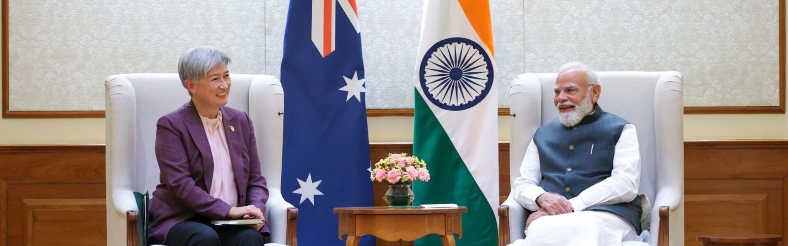 PM Modi expressed happiness over his meeting with Australia Foreign Minister, Senator Penny Wong