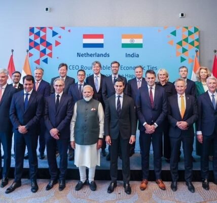 PM Modi held a meeting with Dutch CEOs
