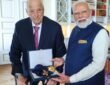 PM Modi honored with the Grand Cross of the Royal Norwegian Order of Merit.
