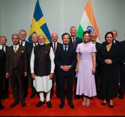 PM Modi invited Swedish companies to increase their investment in various schemes in India.