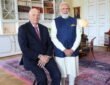 PM Modi met with King Harald V of Norway today at the Royal Palace in Oslo.