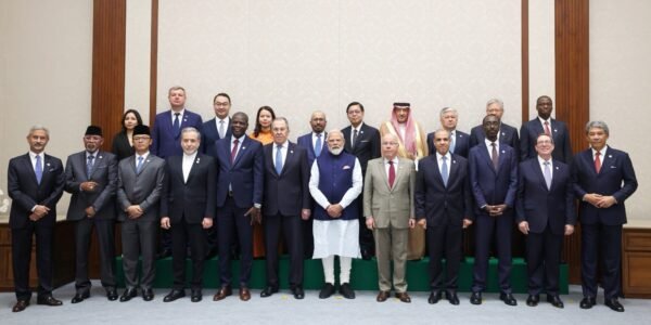 PM Modi said Under India chairmanship, the BRICS group will work together to build a more inclusive global order.