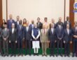 PM Modi today met with the Foreign Ministers participating in the BRICS Foreign Ministers meeting in New Delhi.