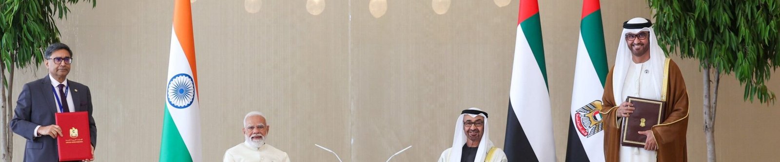 PM Narendra Modi paid an official visit to the United Arab Emirates today.