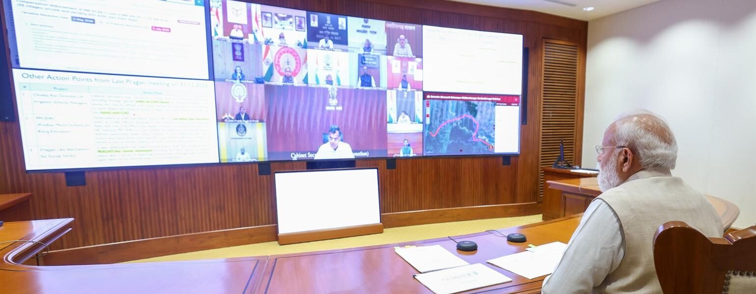 PM Narendra Modi presided over the 51st meeting of PRAGATI.