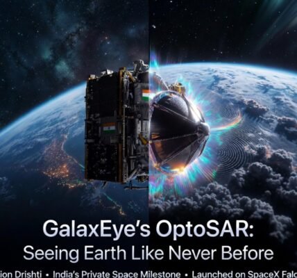 Prime Minister Modi congratulated the founders and the entire team of GalaxEye on the successful launch of Mission Drishti.