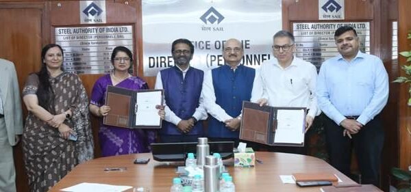 SAIL signed a MoU with MDI, Gurgaon, for an Executive Education Program.