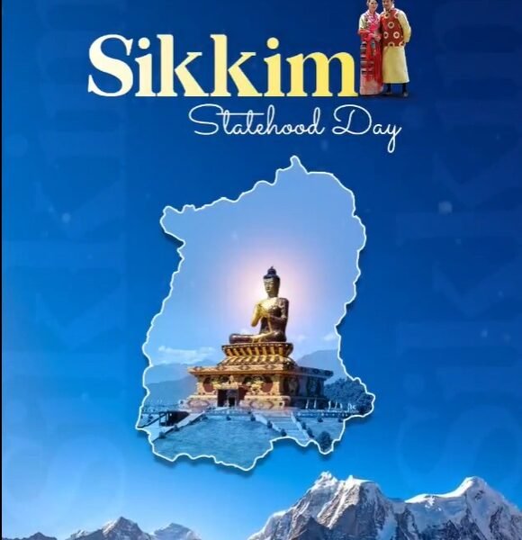 Sikkim is celebrating its Foundation Day today.