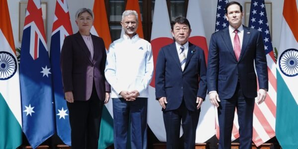 The meeting of the Quad Foreign Ministers was held in New Delhi, chaired by EAM Dr. S. Jaishankar.
