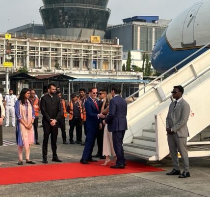 US Secretary of State Marco Rubio arrived in Kolkata on a four-day visit to India