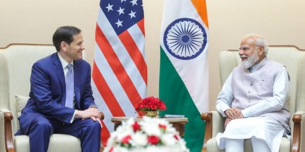 US Secretary of State Marco Rubio met with Prime Minister Narendra Modi today.