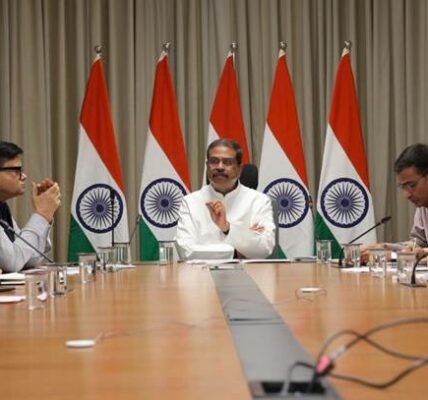 Union Education Minister Dharmendra Pradhan held discussions with senior officials from four public sector banks to improve the CBSE payment gateway system.