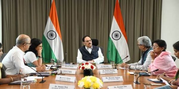 Union Health Minister J.P. Nadda reviewed preparedness for the disease in light of the rising cases of Ebola in Africa.