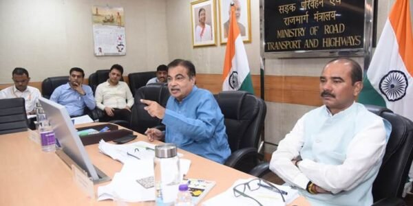 Union Minister Nitin Gadkari reviewed the quality and maintenance of the 11,672-kilometer-long National Highway network in Uttar Pradesh.