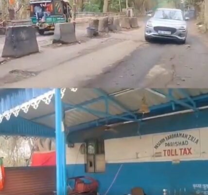 West Bengal government has taken strict action against illegal tolls and drop gates in the state