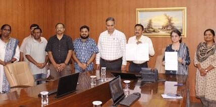 A MoU was signed between IITM and ARIES, Devasthal, for a period of over fifty years.