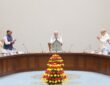 The Cabinet passed a resolution congratulating PM Modi on becoming the longest-serving elected Prime Minister across two consecutive terms.