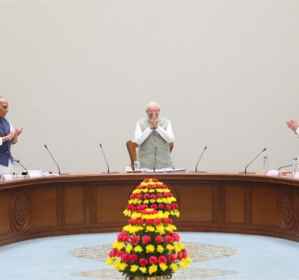 The Cabinet passed a resolution congratulating PM Modi on becoming the longest-serving elected Prime Minister across two consecutive terms.