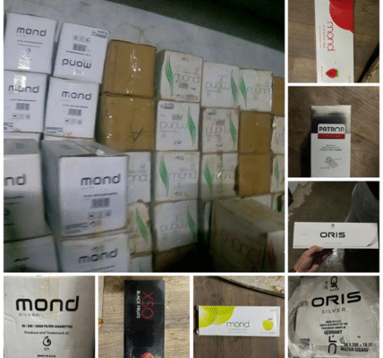 DRI seized 71 lakh smuggled foreign cigarette sticks worth ₹14 crore in the North-East region