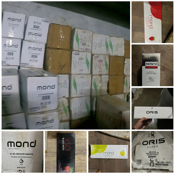 DRI seized 71 lakh smuggled foreign cigarette sticks worth ₹14 crore in the North-East region