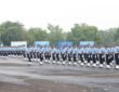 Defence Minister Rajnath Singh reviewed the Combined Graduation Parade of the 217th course at the Air Force Academy in Dundigal.