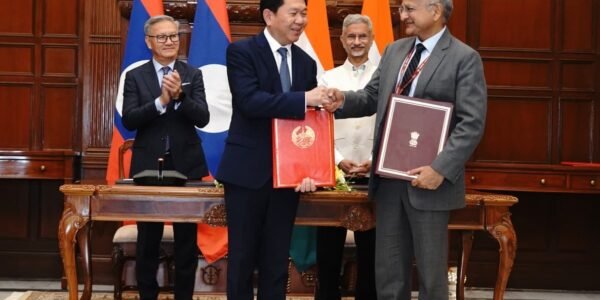 EAM Dr. S. Jaishankar and the Foreign Minister of Laos co-chaired the 10th meeting of the India-Laos Joint Commission.