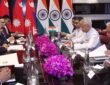 EAM Dr. S. Jaishankar held a meeting with Nepal's Foreign Minister Shishir Khanal in New Delhi.
