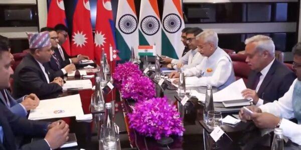 EAM Dr. S. Jaishankar held a meeting with Nepal's Foreign Minister Shishir Khanal in New Delhi.