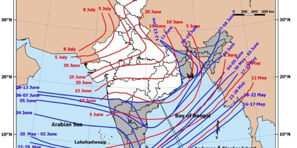 IMD said – South-West Monsoon is likely to reach Karnataka, Telangana, Andhra Pradesh, Odisha and South Chhattisgarh in the next two-three days.