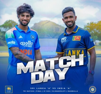 India A takes on Sri Lanka A